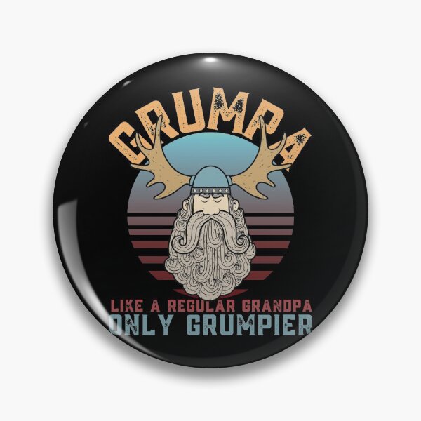 Item preview, Grumpa Like A Regular Grumpa Only Grumpier | Grandpa Viking designed and sold by Mixture-DESIGN.