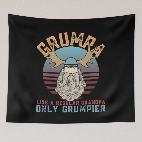 Item preview, Grumpa Like A Regular Grumpa Only Grumpier | Grandpa Viking designed and sold by Mixture-DESIGN.