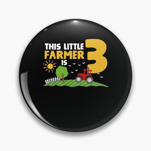 Item preview, 3rd Birthday Tractor Farmer Three Years Old designed and sold by CreativeGiftShp.