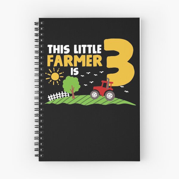 Item preview, 3rd Birthday Tractor Farmer Three Years Old designed and sold by CreativeGiftShp.