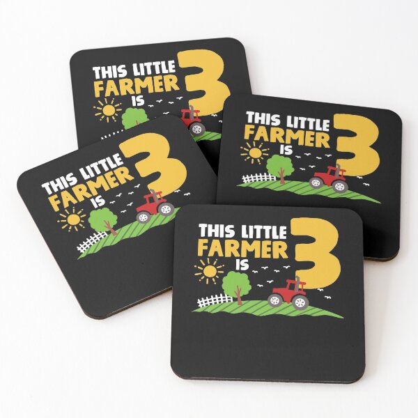 Item preview, 3rd Birthday Tractor Farmer Three Years Old designed and sold by CreativeGiftShp.