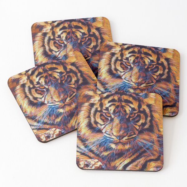 Item preview, A Tiger In A Scary Mood designed and sold by Zoo-Moo.