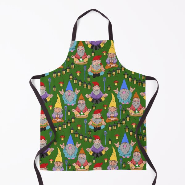 Item preview, garden yoga gnomes designed and sold by AvotArt.