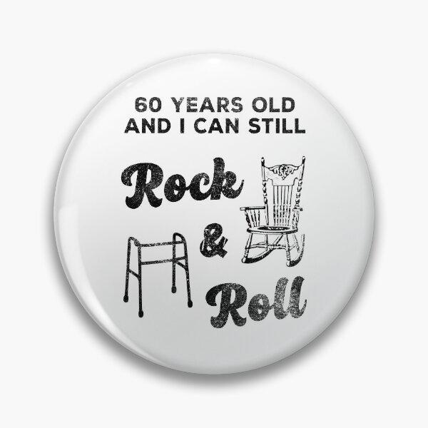 Item preview, Funny 60th Birthday Gag Gift Rock and Roll designed and sold by BetterLeo.