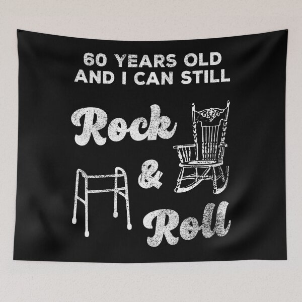 Item preview, Funny 60th Birthday Gag Gift Rock and Roll designed and sold by BetterLeo.