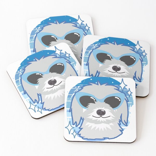 Item preview, Cute Maltese Dog Wearing Sunglasses designed and sold by sunnyxvibesss.