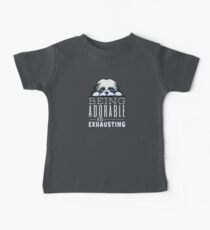 Shih Tzu Being Adorable (Dark) Baby Tee