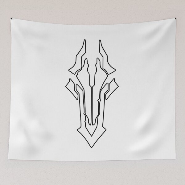 Item preview, Darksiders Rune Skull Icon White Outline designed and sold by LittleSmarthy.
