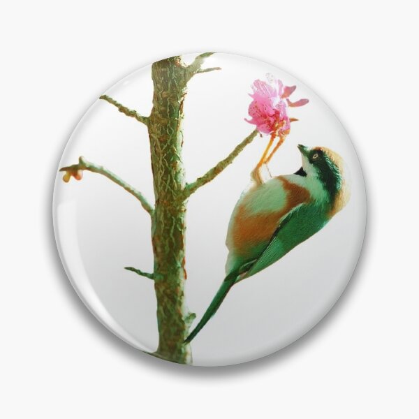 Item preview, The red-headed long-tailed tit (scientific name: Aegithalos concinnus) is a small bird with a body length of 9.5-11 cm designed and sold by zenger2021.