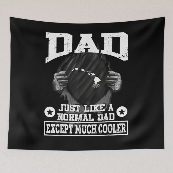 Item preview, Mens Hawaii Dad Just Like A Normal Dad Much Cooler designed and sold by zpruby.