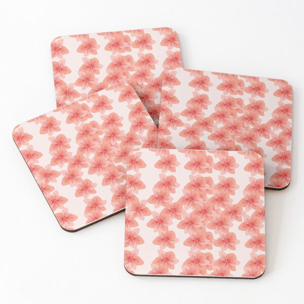 Item preview, beautiful pink floral pattern wallpaper - beautiful pink watercolor flowers pattern designed and sold by Amalzaki.
