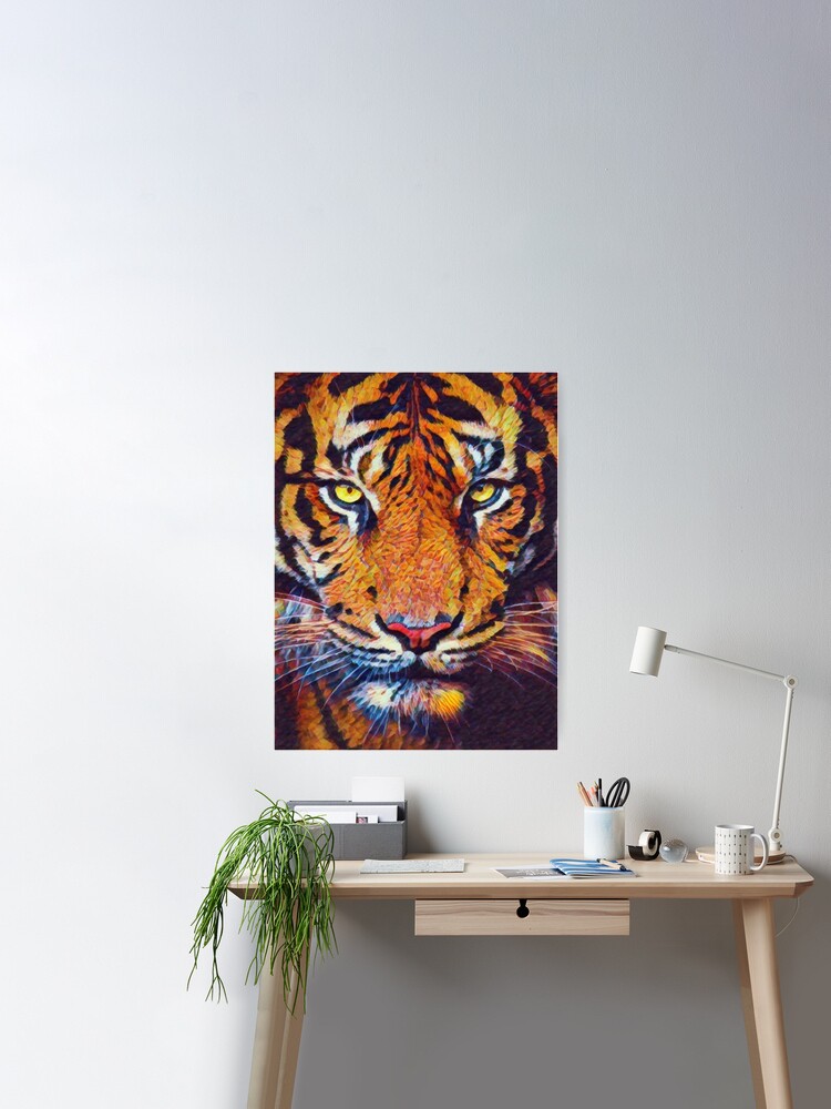 MOJOKO - Year of the tiger  Abstract artwork, Comic art, Poster wall