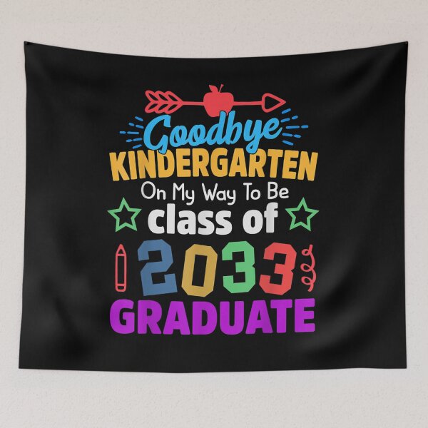 Item preview, Goodbye Kindergarten Class Of 2033 Grad Hello 1st Grade designed and sold by zpruby.