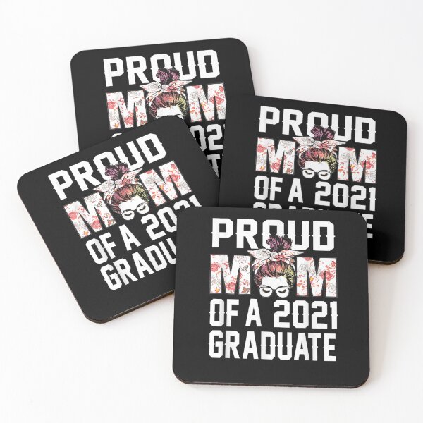 Item preview, Proudin Mom Of A Class Of 2021 Mom Bun Graduation designed and sold by zpruby.