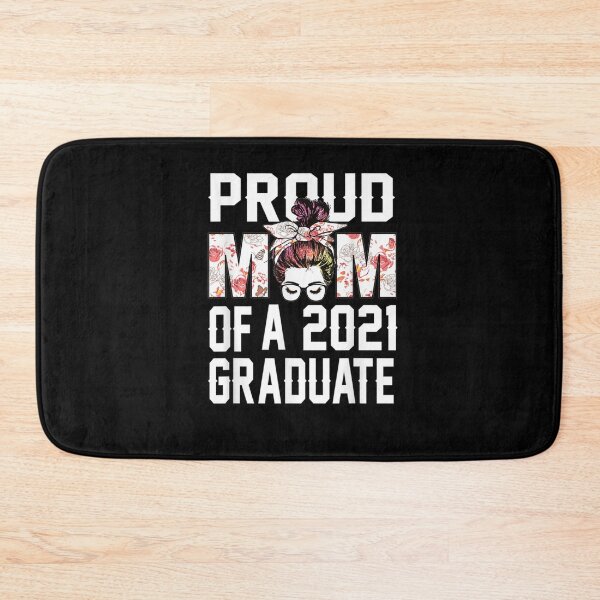 Item preview, Proudin Mom Of A Class Of 2021 Mom Bun Graduation designed and sold by zpruby.