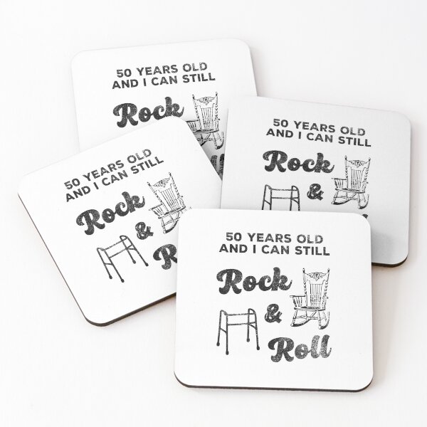 Item preview, Funny 50th Birthday Gag Gift Rock and Roll designed and sold by BetterLeo.