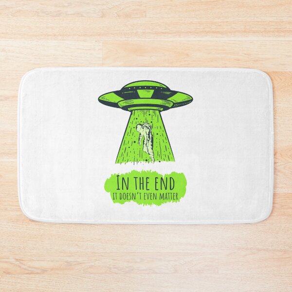 Item preview, UFO Astronaut - In The End designed and sold by MudPuppet.