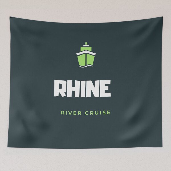 Item preview, Rhine River Cruise - Switzerland, France, Germany and the Netherlands (Holland), Europe designed and sold by Vintage-TM.