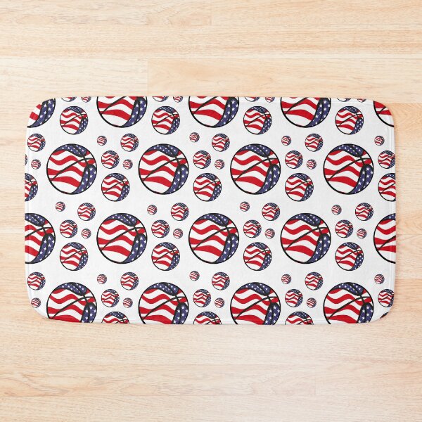 Item preview, 3D American Flag Basketball Pattern - Basketball designed and sold by cravingmart.