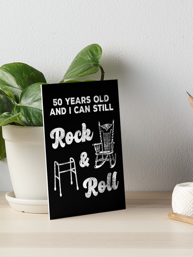 TeeShirtPalace Funny 50th Birthday Gag Gift Idea 50 Year