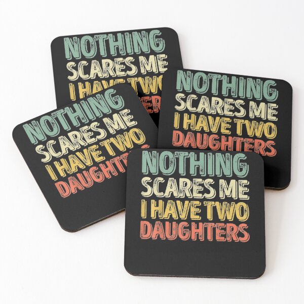 Item preview, Mens Nothing Scares Me I Have Two Daughters Father's Day designed and sold by zpruby.