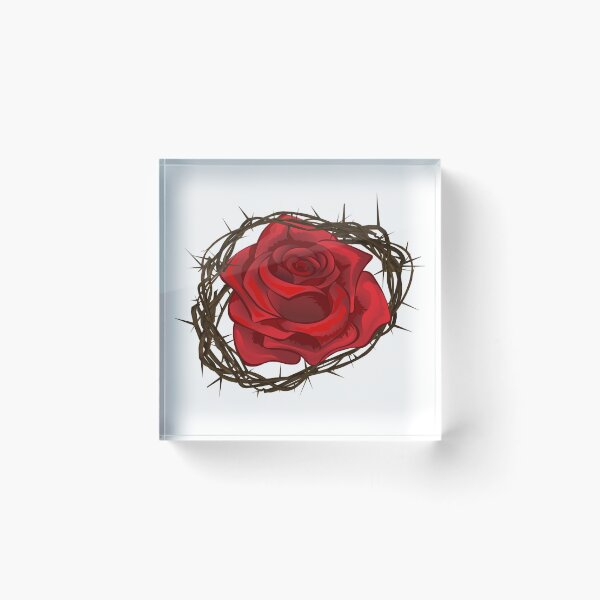 Artikelvorschau, Die Rose unter Dornen entworfen und verkauft von TalderDesigns.