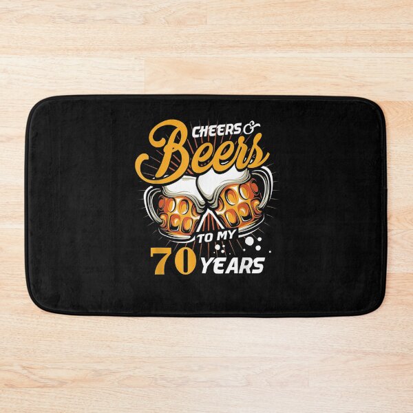 Item preview, Funny 70th Birthday Cheers And Beers To My 70 Years designed and sold by zpruby.