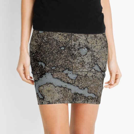 Abstract aikido Mini Skirt