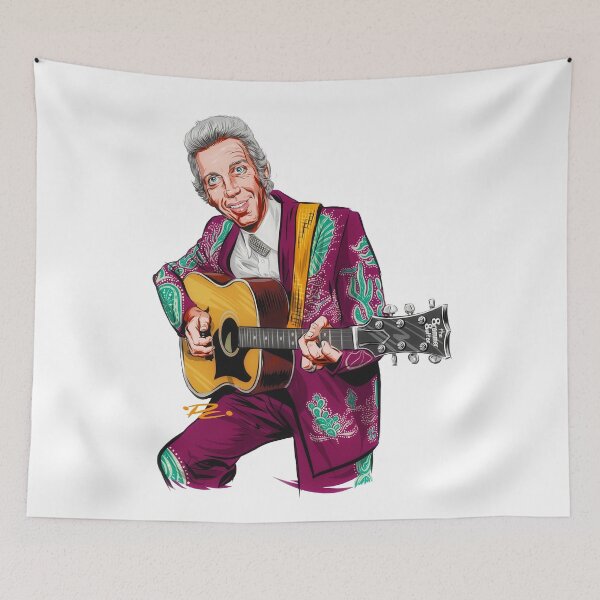 Item preview, Porter Wagoner - An illustration by Paul Cemmick designed and sold by TIGERDAVER.