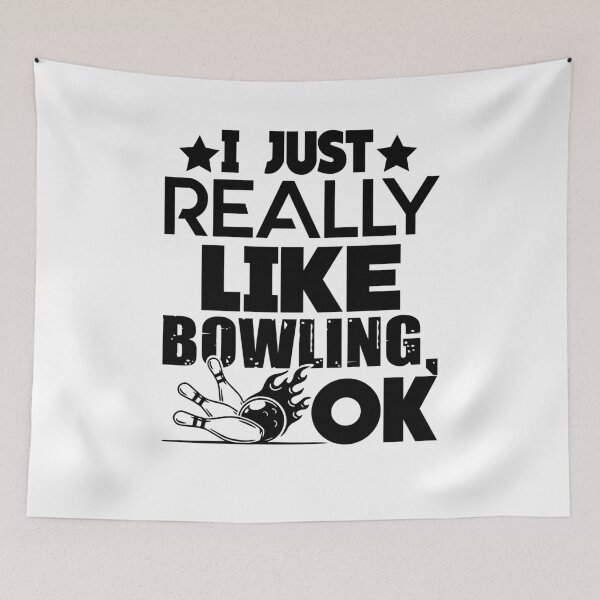 Item preview, I Just Really Like Bowling Cool Hoodie Outerwear, Adult designed and sold by NKFLFE.