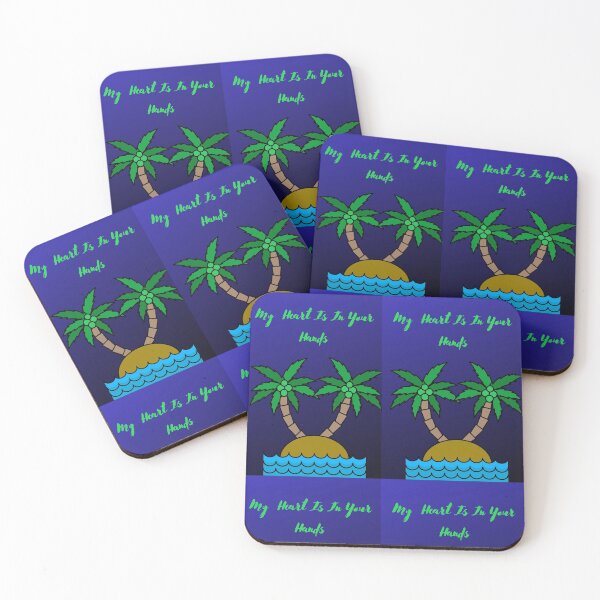 Item preview, My Heart Is In Your Hands Coconut Palm Fruit Tree designed and sold by Darlene Douglas-Jackson.