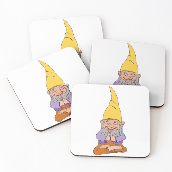Item preview, gnome, yoga, asana, namaste  designed and sold by AvotArt.