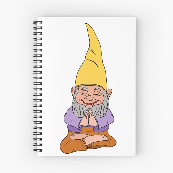 Item preview, gnome, yoga, asana, namaste  designed and sold by AvotArt.