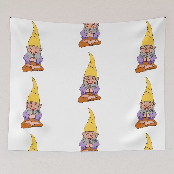 Item preview, gnome, yoga, asana, namaste  designed and sold by AvotArt.