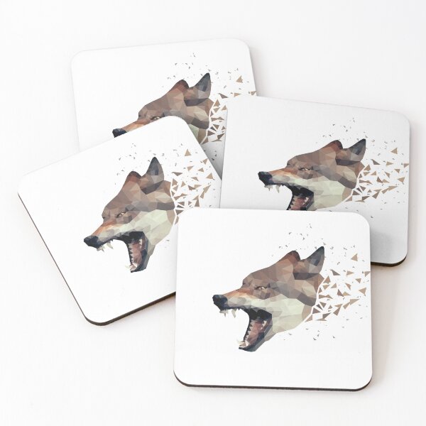 Item preview, Wolf - low polygon designed and sold by P4nd3L.