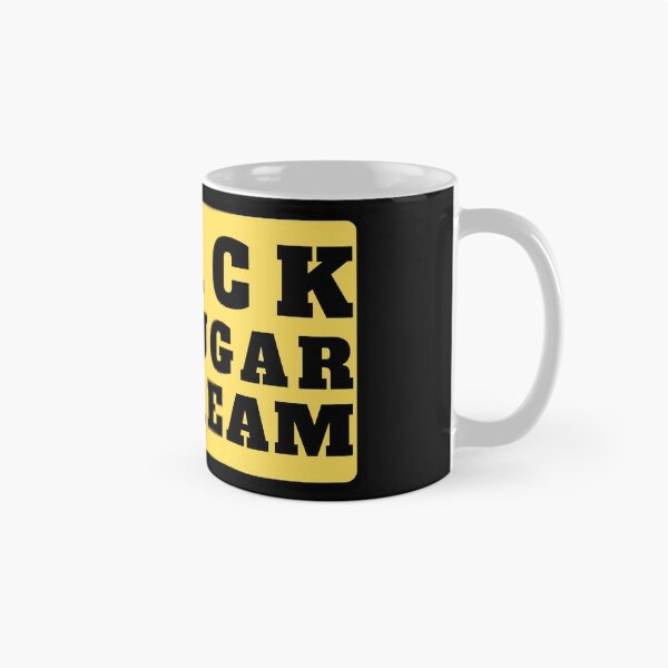 Item preview, Black No Sugar No Cream (Black Text) designed and sold by CaitU.