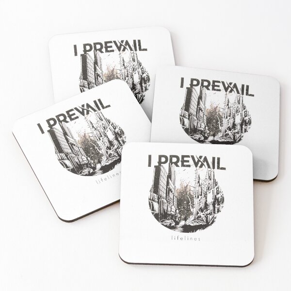 Item preview, I Prevail Lifelines White Slim Fit T-Shirt - T Shirt For Men designed and sold by NKFLFE.
