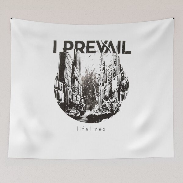 Item preview, I Prevail Lifelines White Slim Fit T-Shirt - T Shirt For Men designed and sold by NKFLFE.