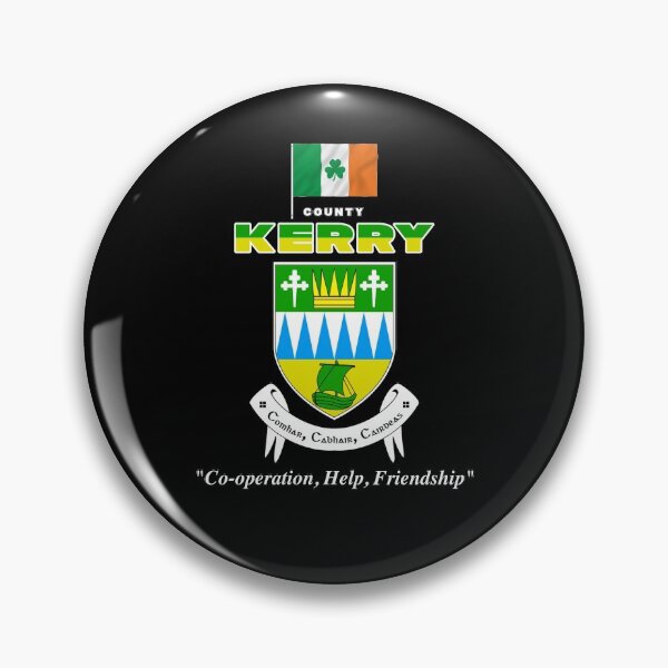 Item preview, County Kerry Ireland - Official Crest designed and sold by CathalDevlin.