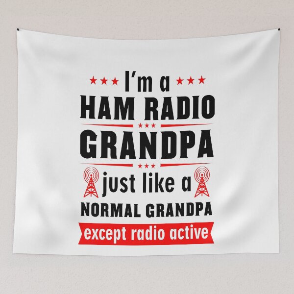 Item preview, Ham Radio Operator Grandpa Grandad Channel Just Like a normal grandpa except radio active designed and sold by tarek25.