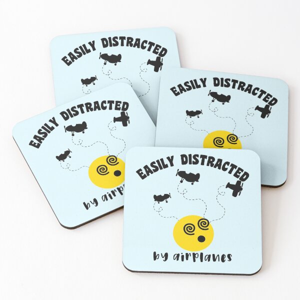 Item preview, Easily Distracted By Airplanes| best gift for airplane lovers|pilots designed and sold by aoichan3939.