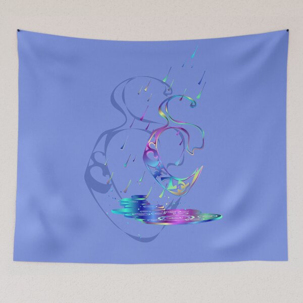 Item preview, Enochian Rain (Blue) designed and sold by FreakorGeek.