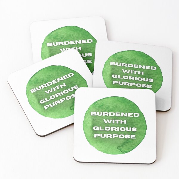 Item preview, Burdened With Glorious Purpose designed and sold by mirzadesign.
