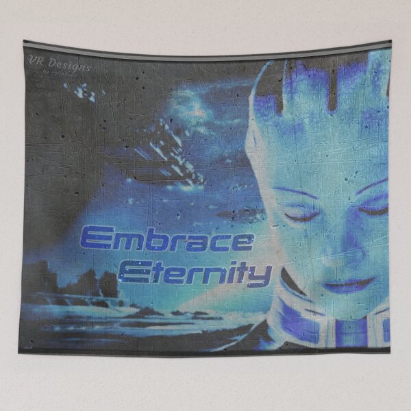 Item preview, Liara T'Soni Embrace Eternity Digital Metal Painting designed and sold by Visual Resolutions.