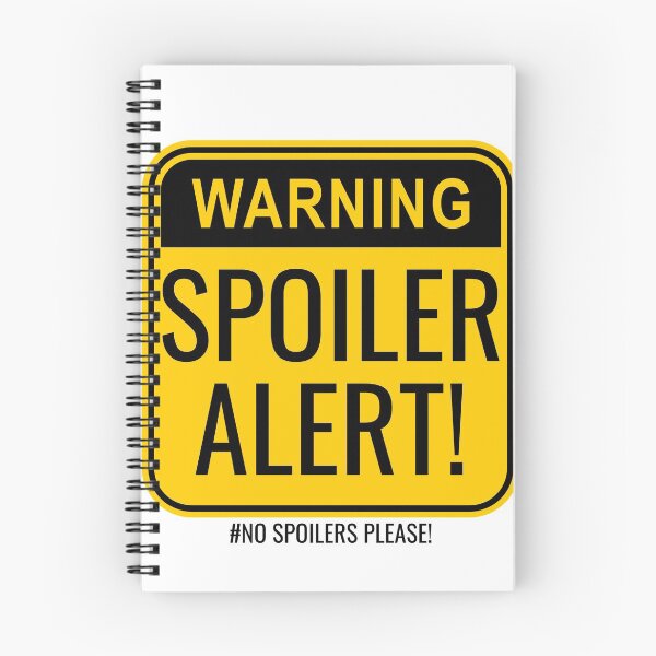Item preview, #No spoilers please designed and sold by inkwolfdesigns.
