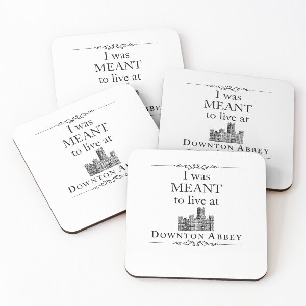 Item preview, I Was Meant To Live At Downton Abbey Cotton Short Sleeve T designed and sold by NKFLFE.