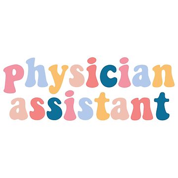 Vorschaubild zum Design Physician assistant typography von flatbrownbread