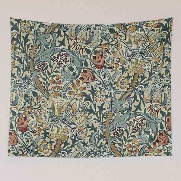 Aperçu de l'œuvre William Morris - conception florale créée et vendue par Vivanne-art.