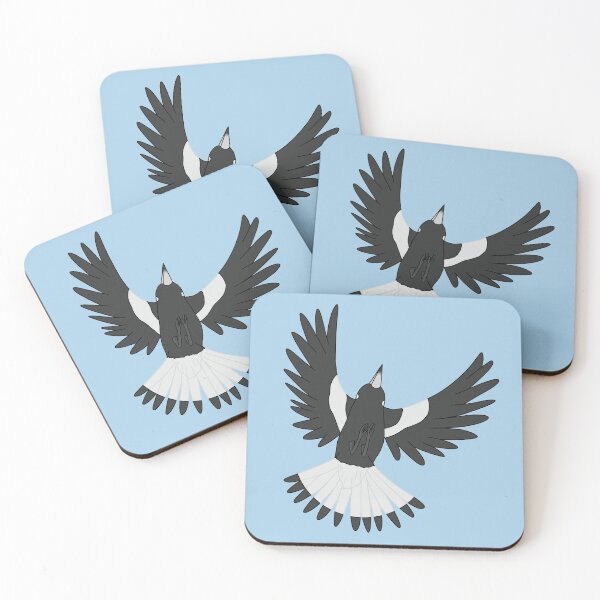 Item preview, Australian Magpie Flying designed and sold by BundaBear.