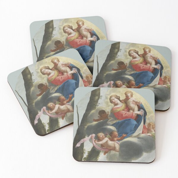 Item preview, Apparition de la Vierge et de l Enfant Jesus a saint Antoine - Simon_Vouet designed and sold by Vintage Designs +.